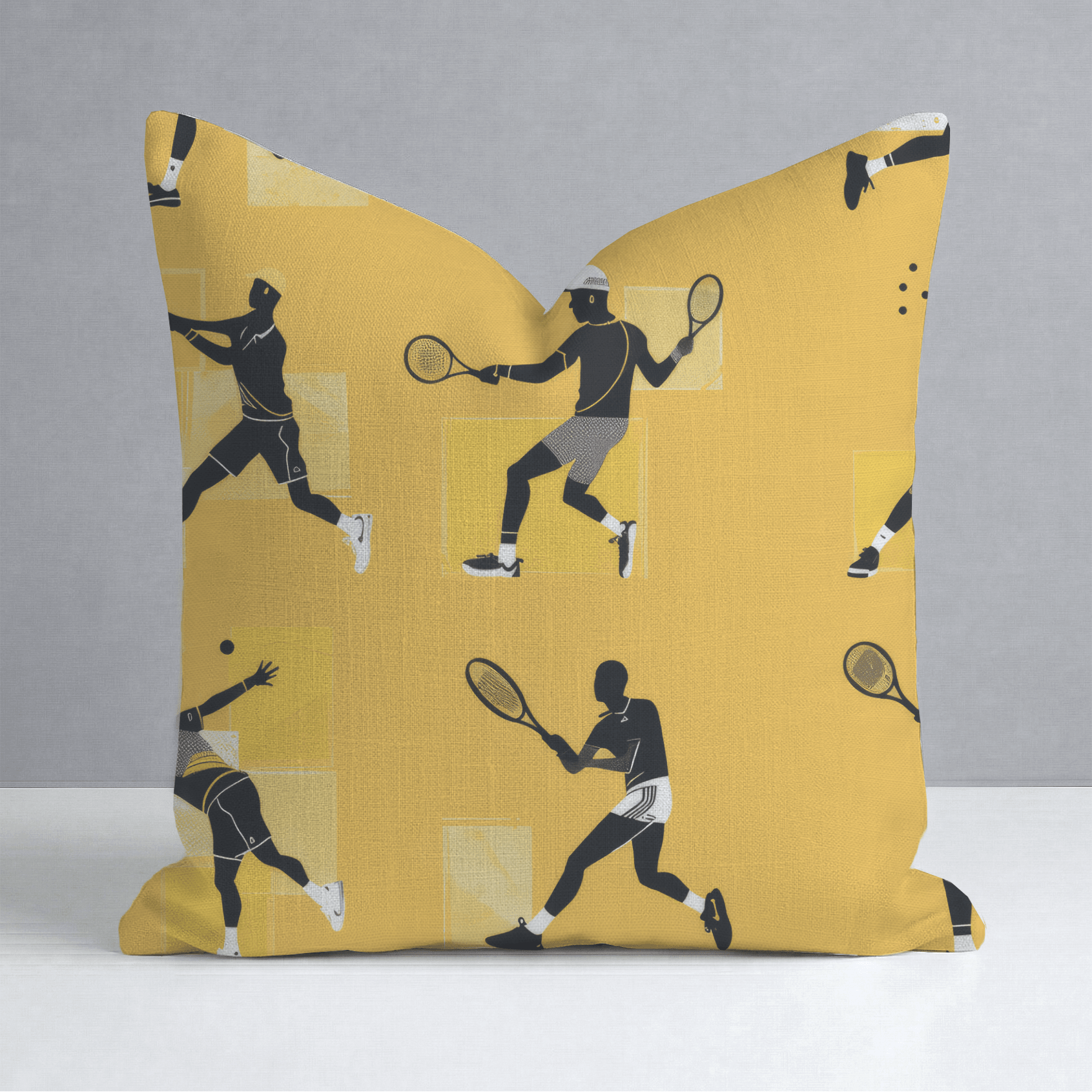 Matchpoint Throw Pillow - Lemon Park