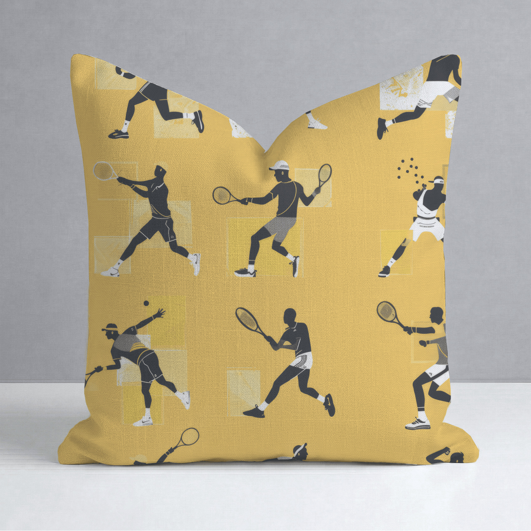 Matchpoint Throw Pillow - Lemon Park