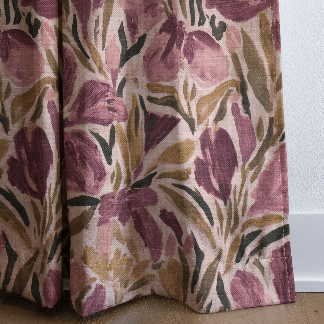 Mauve Meadow - Drapery - Lemon Park