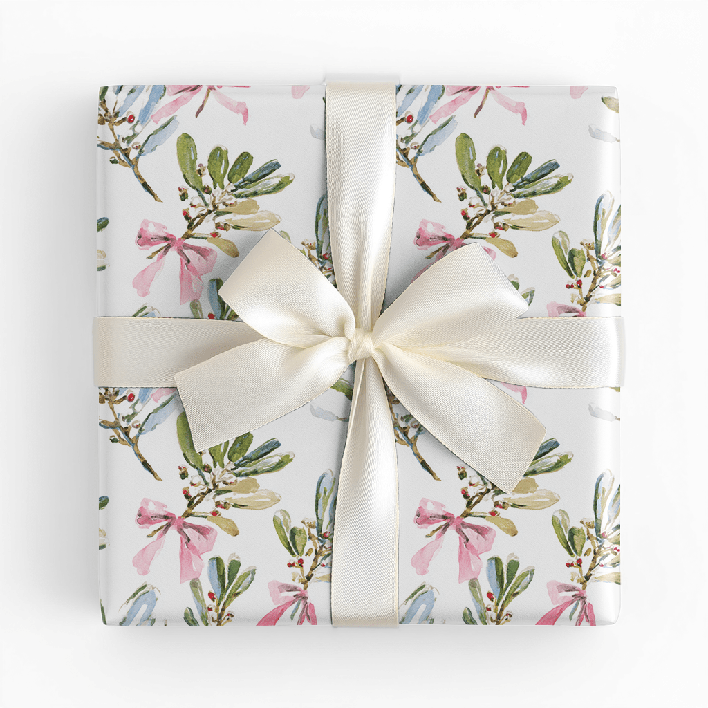 Maycee Mistletoe - Wrapping Paper - Lemon Park