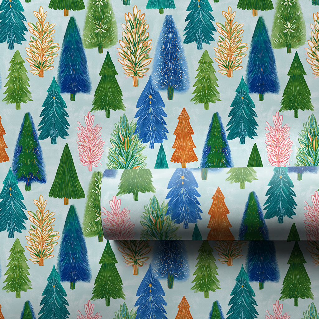 McVay Park - Wrapping Paper - Lemon Park