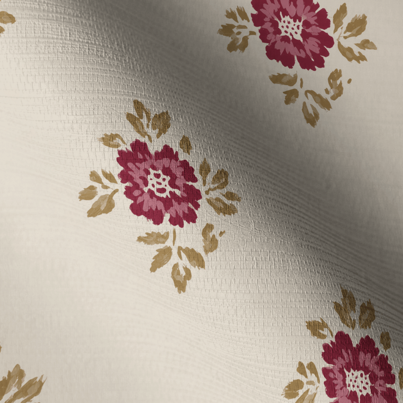 Meadow Club Faux Grasscloth Wallpaper - Lemon Park