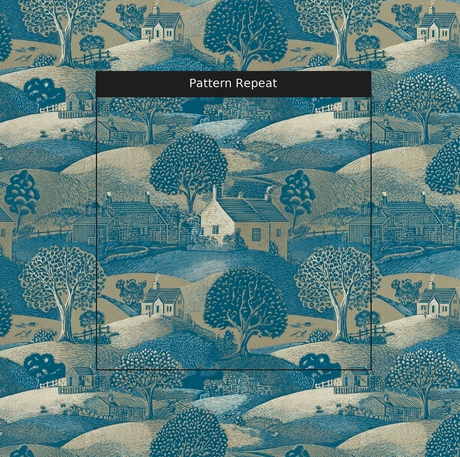 Meadow Line - Fabric - Lemon Park