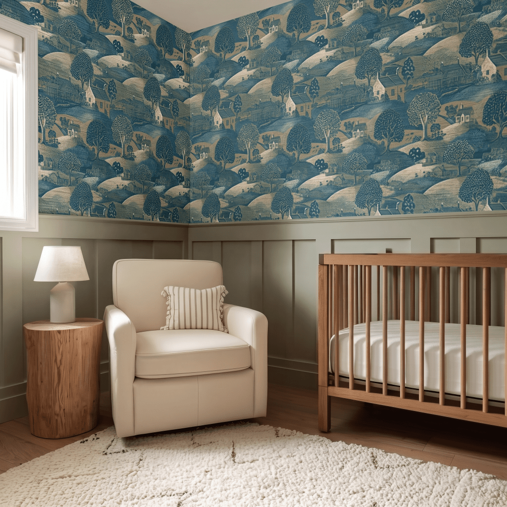 Meadow Line Faux Grasscloth Wallpaper - Lemon Park