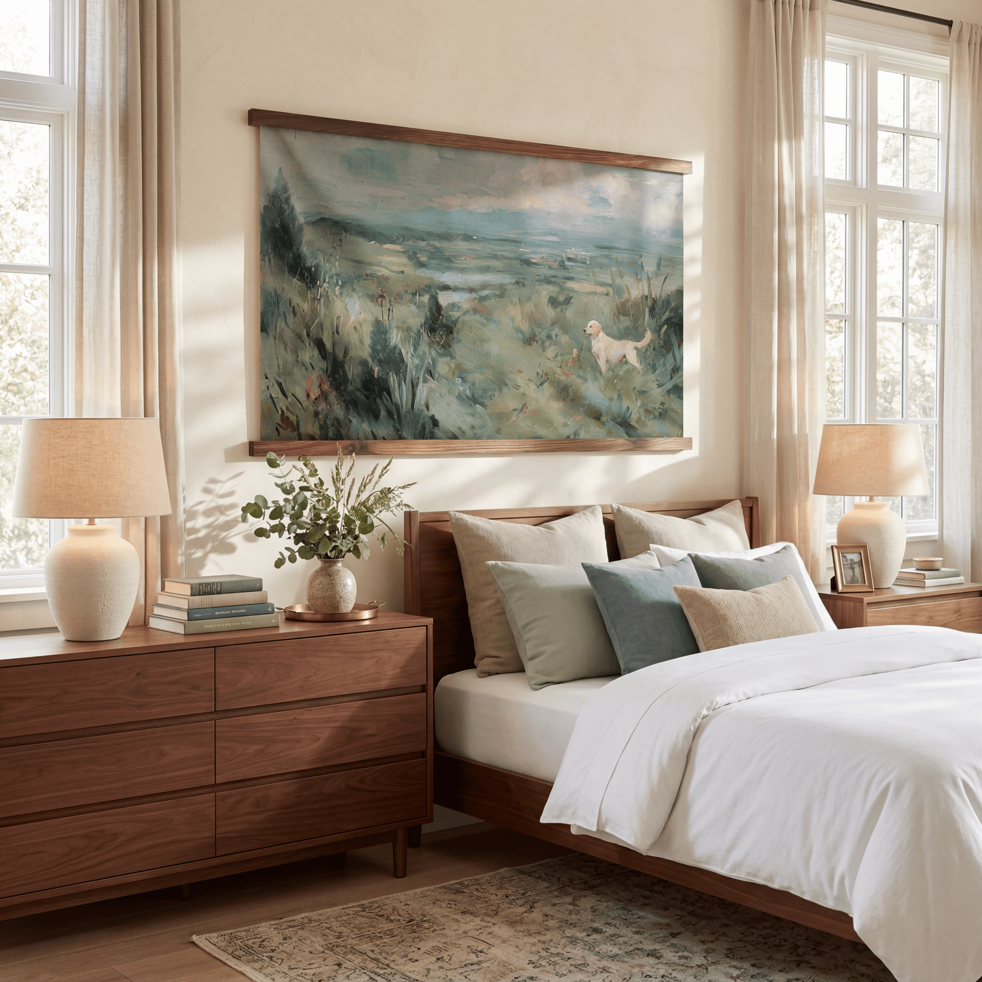 Meadow Sunset - Tapestry - Lemon Park