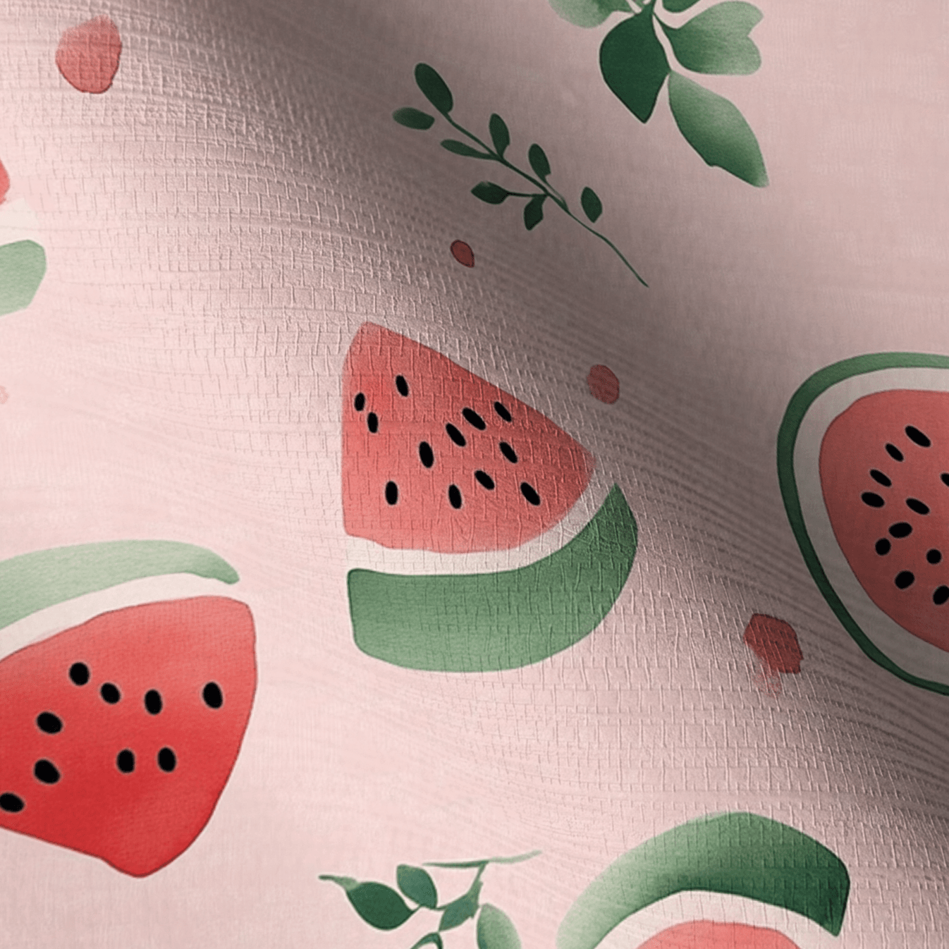 Melon Crush Faux Grasscloth Wallpaper - Lemon Park