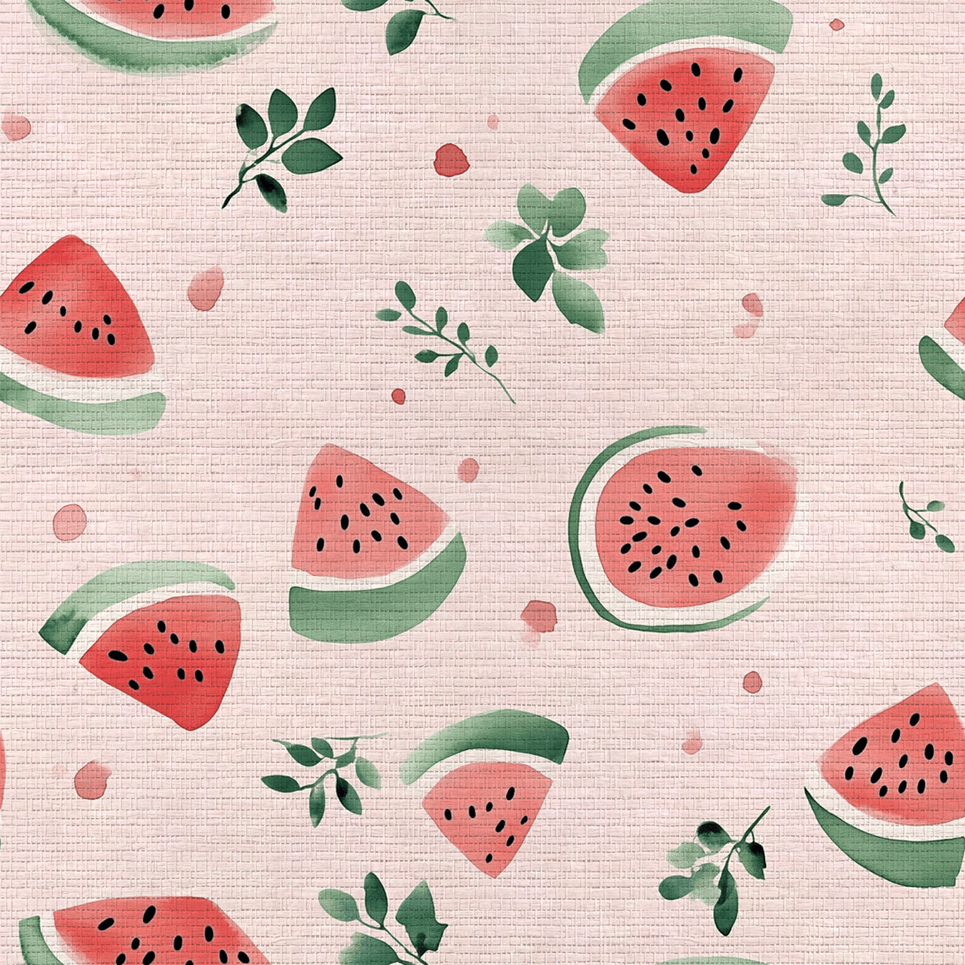 Melon Crush Faux Grasscloth Wallpaper - Lemon Park