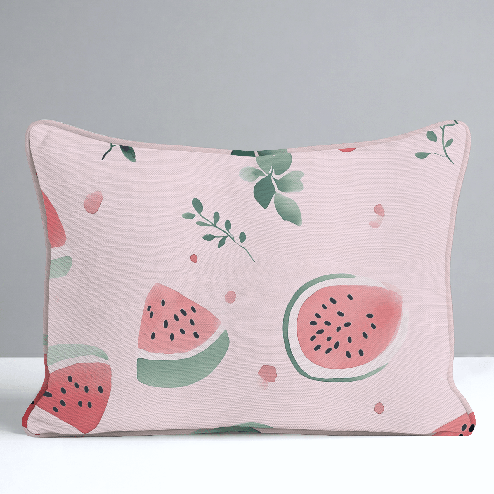 Melon Crush Throw Pillow - Lemon Park