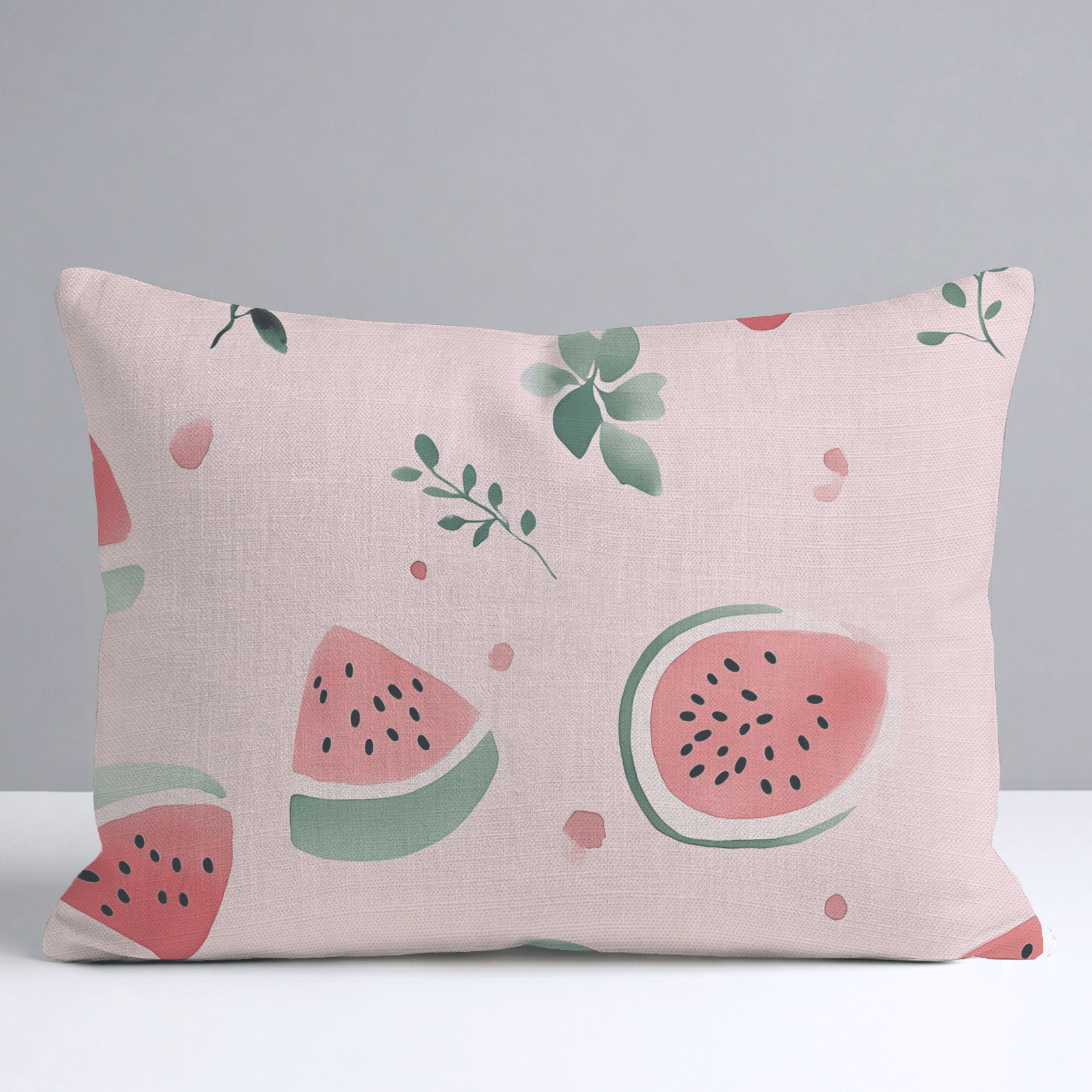 Melon Crush Throw Pillow - Lemon Park