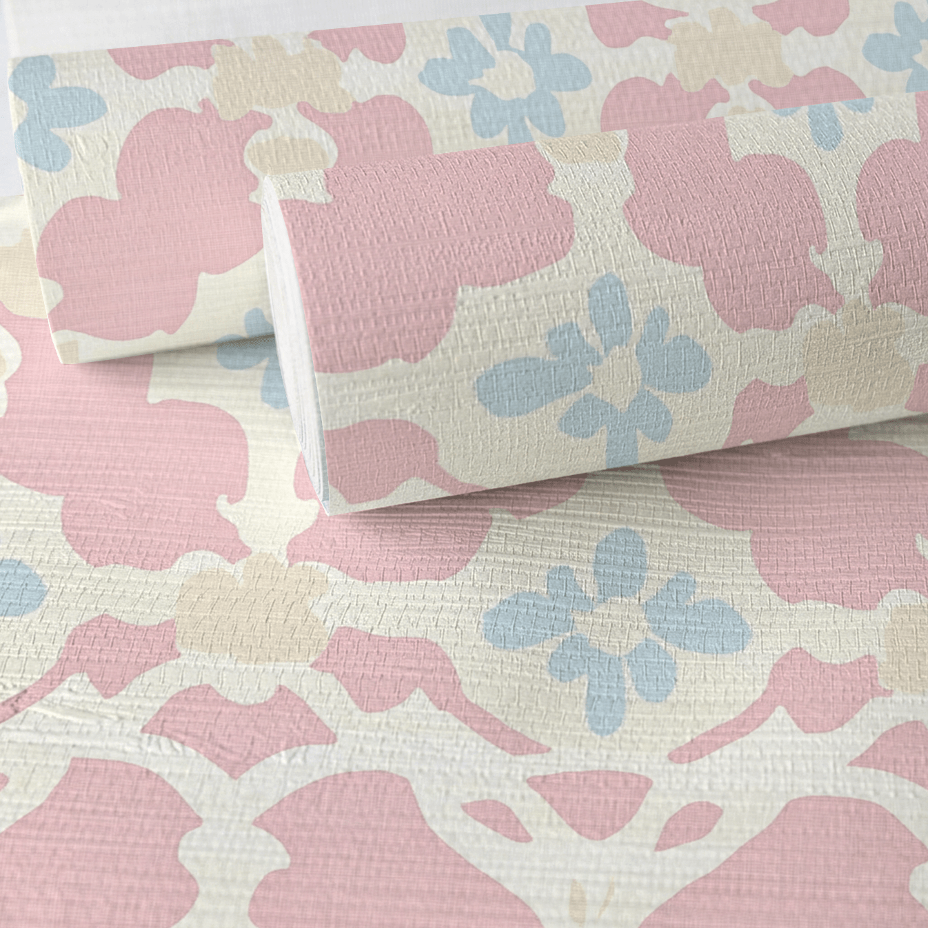 Mermaid Faux Grasscloth Wallpaper - Lemon Park