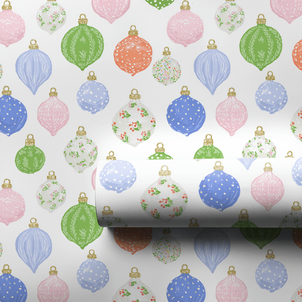 Merry & Bright - Wrapping Paper - Lemon Park