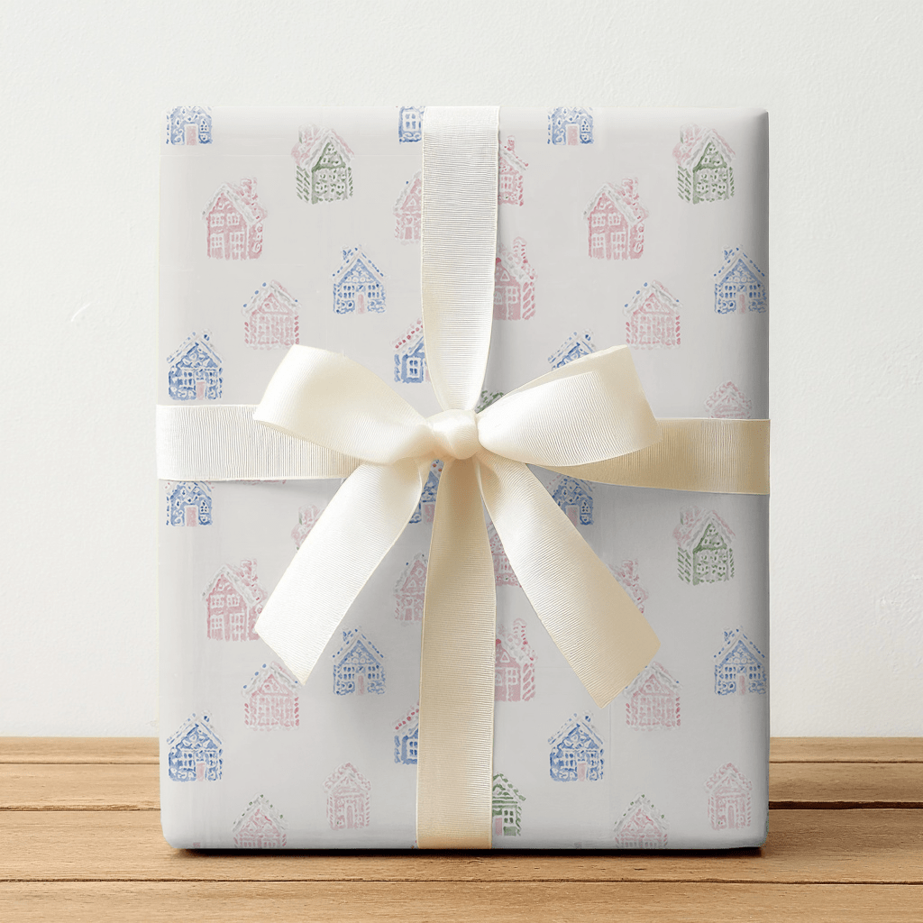 Merry Manor - Wrapping Paper - Lemon Park