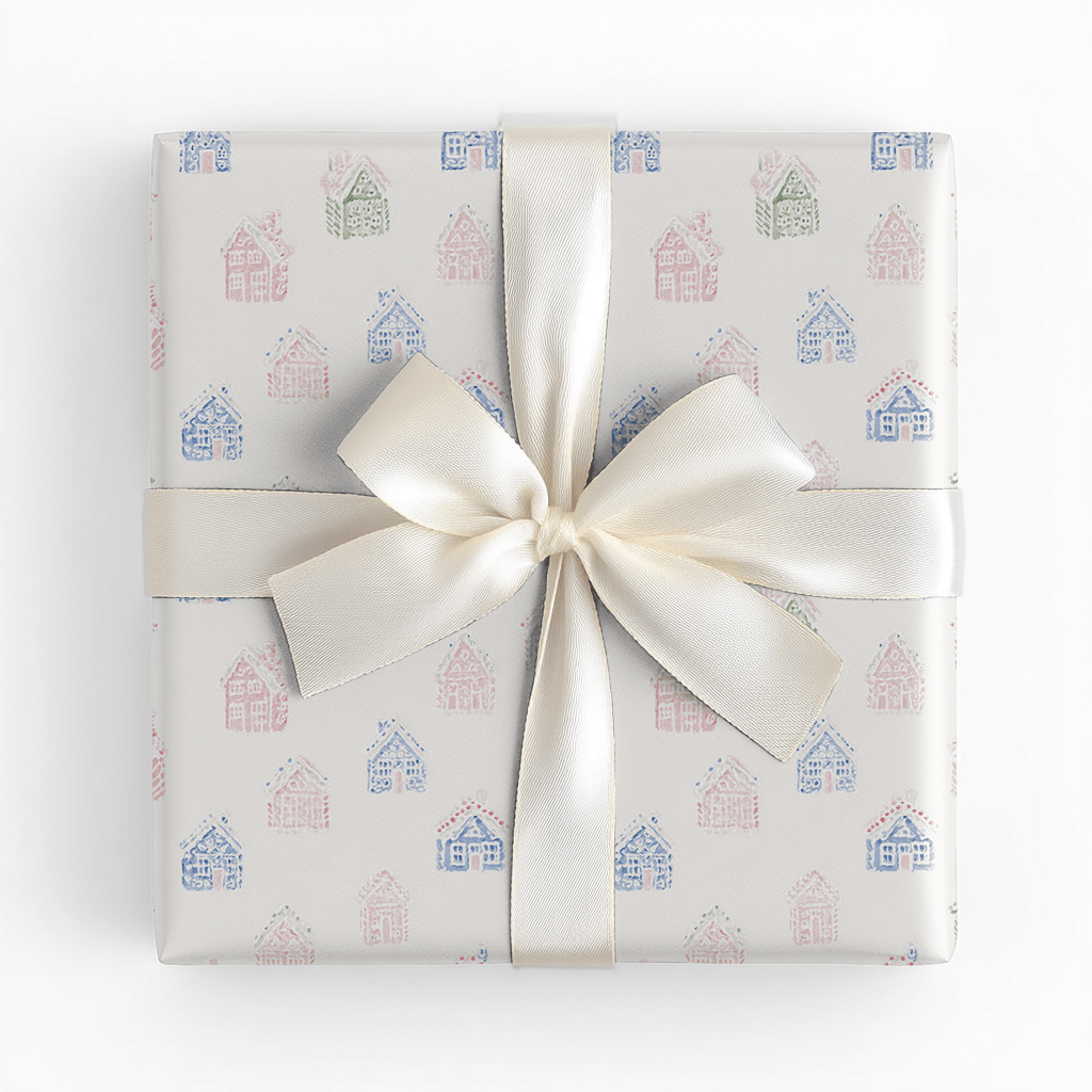 Merry Manor - Wrapping Paper - Lemon Park