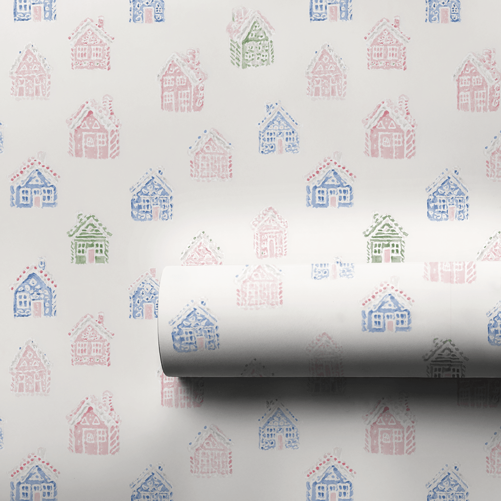 Merry Manor - Wrapping Paper - Lemon Park
