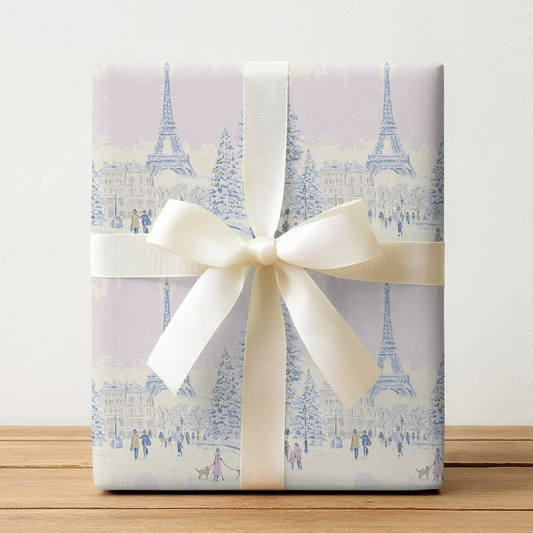 Merry in Paris - Wrapping Paper