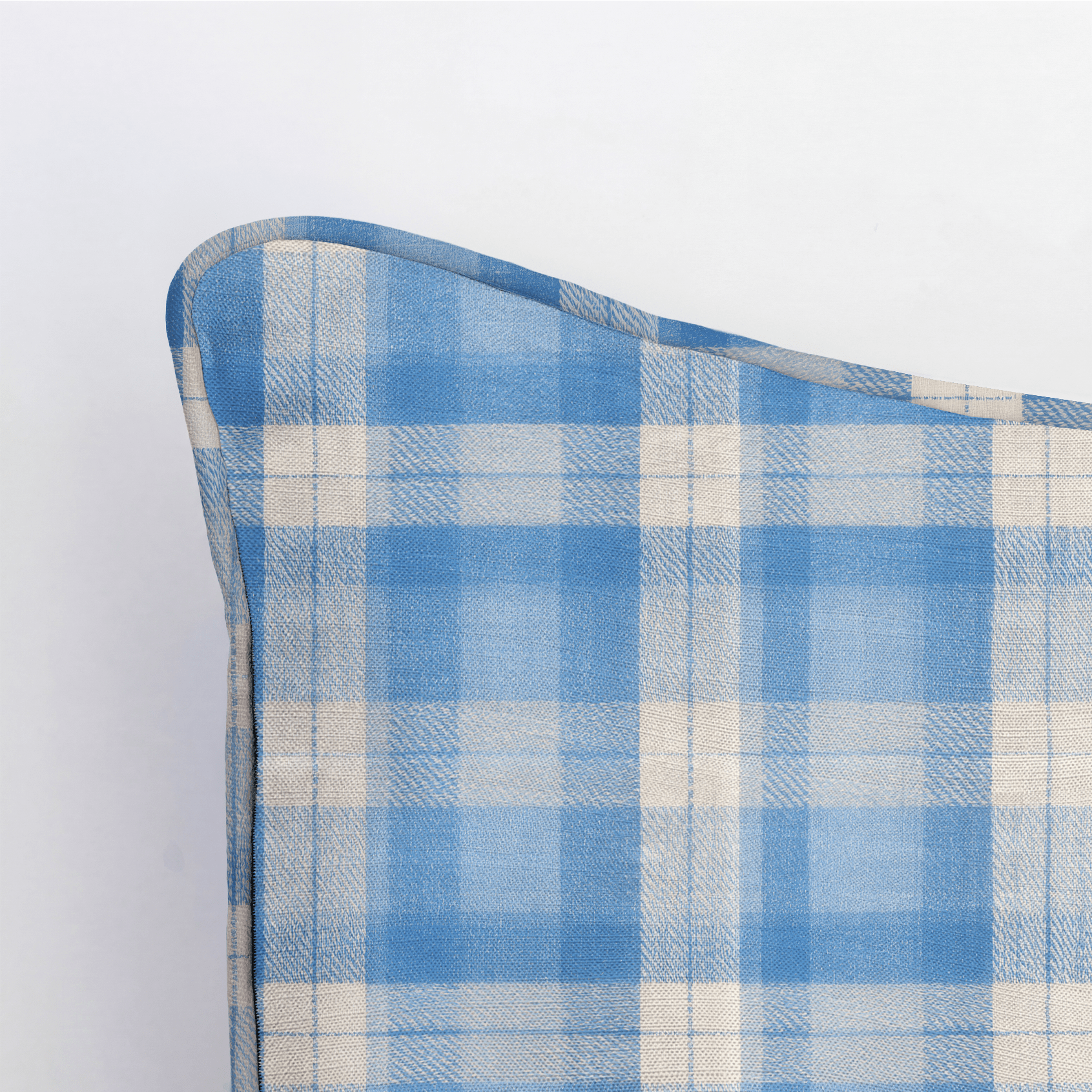 Midnight Flannel Throw Pillow - Lemon Park