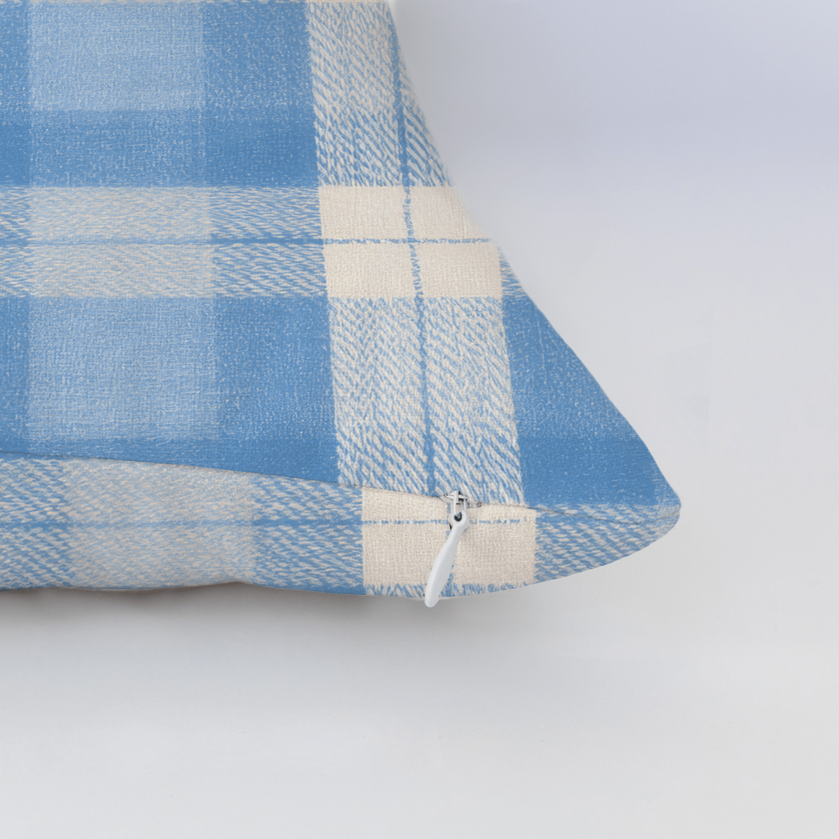 Midnight Flannel Throw Pillow - Lemon Park