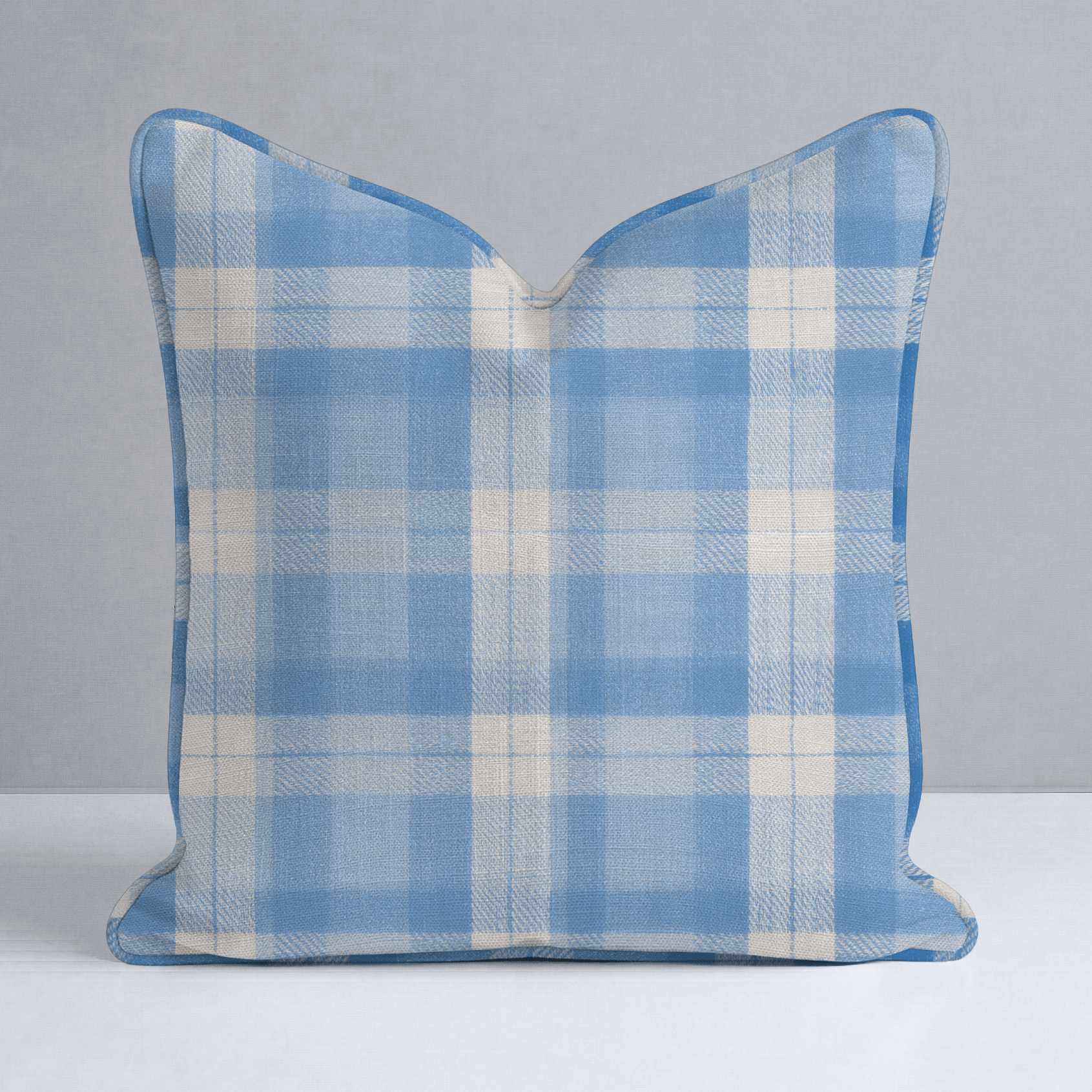 Midnight Flannel Throw Pillow - Lemon Park
