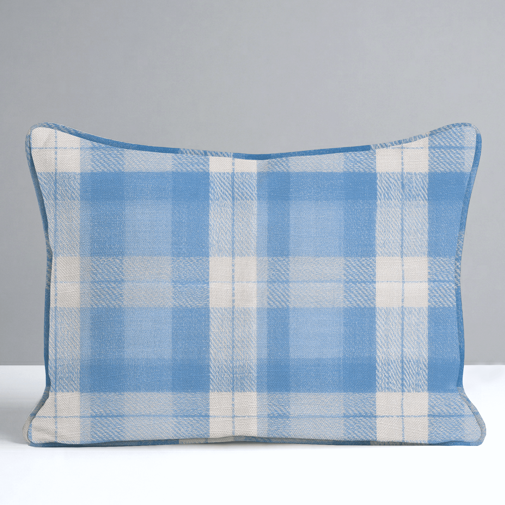 Midnight Flannel Throw Pillow - Lemon Park