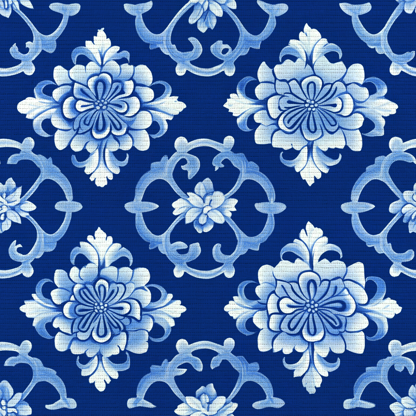 Midnight Manners Faux Grasscloth Wallpaper