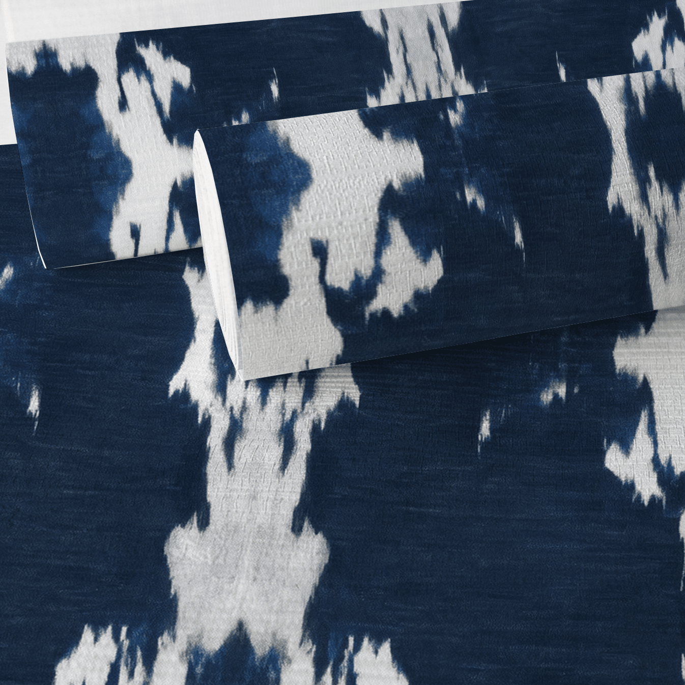 Midnight Mirage Faux Grasscloth Wallpaper - Lemon Park