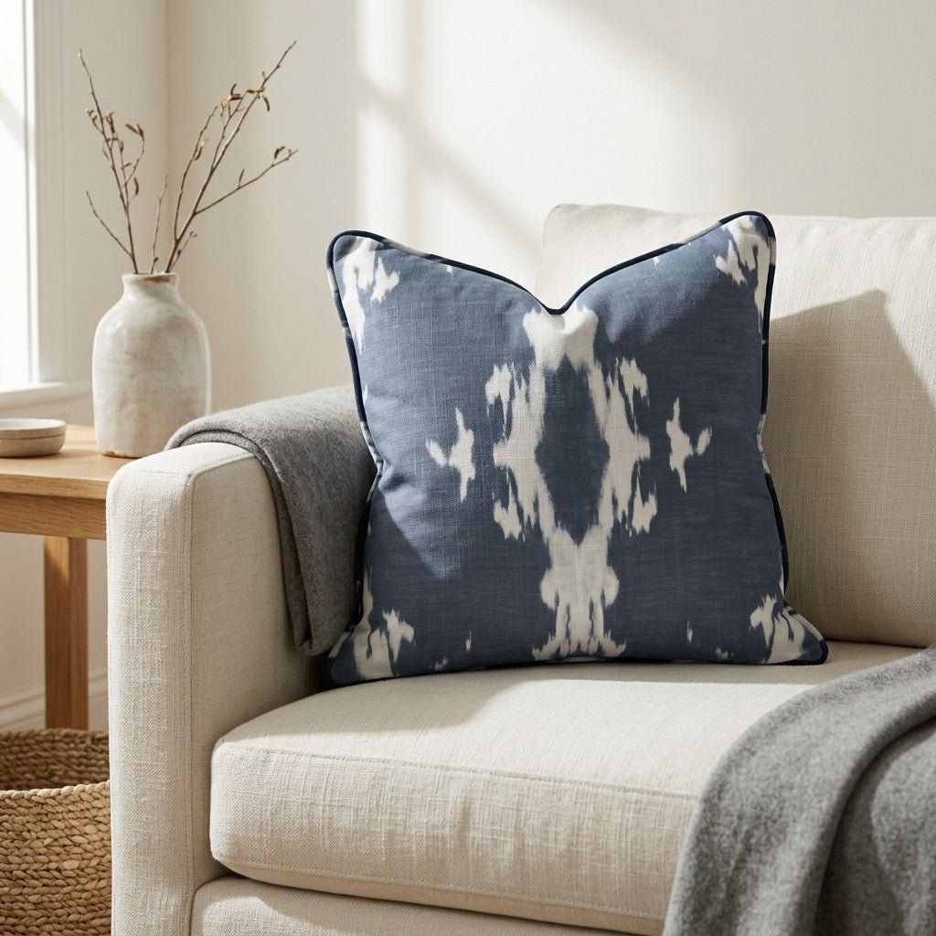 Midnight Mirage Throw Pillow - Lemon Park