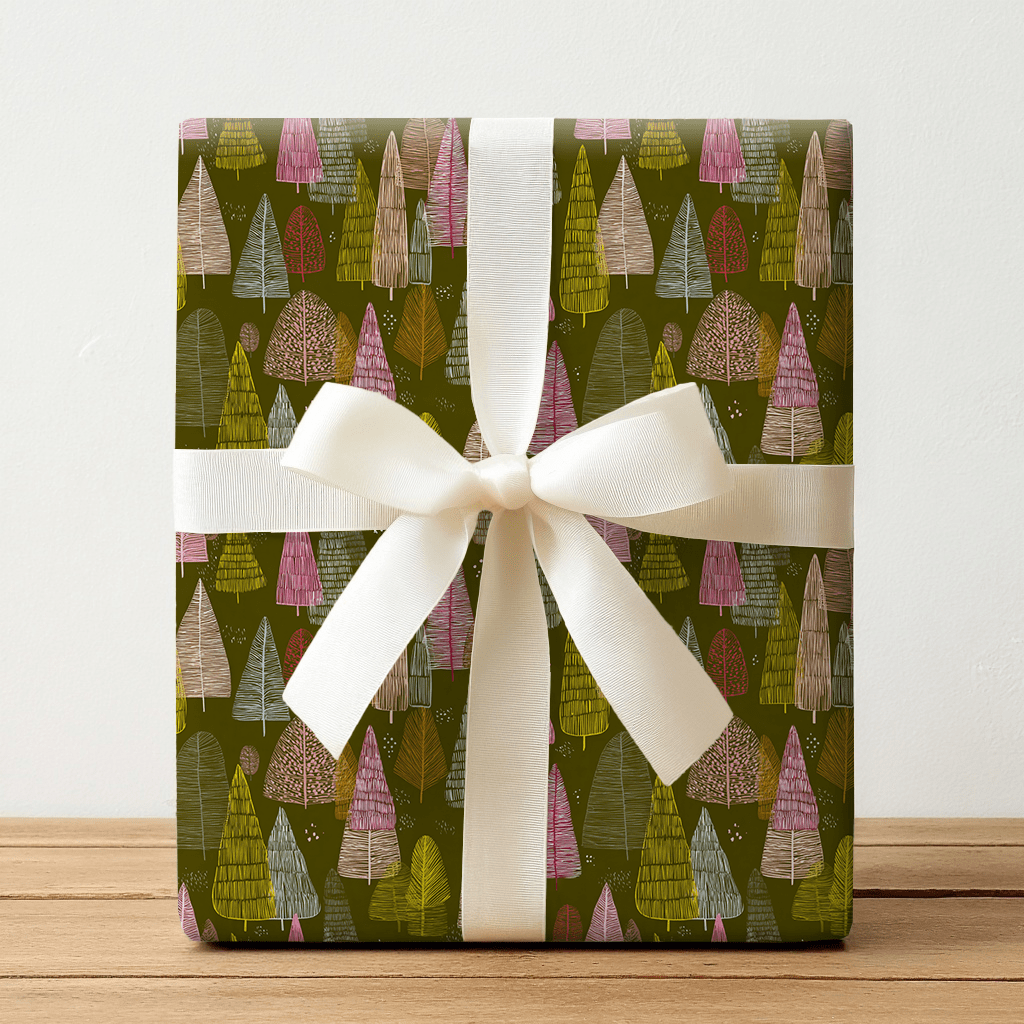 Midnight Noelle - Wrapping Paper - Lemon Park