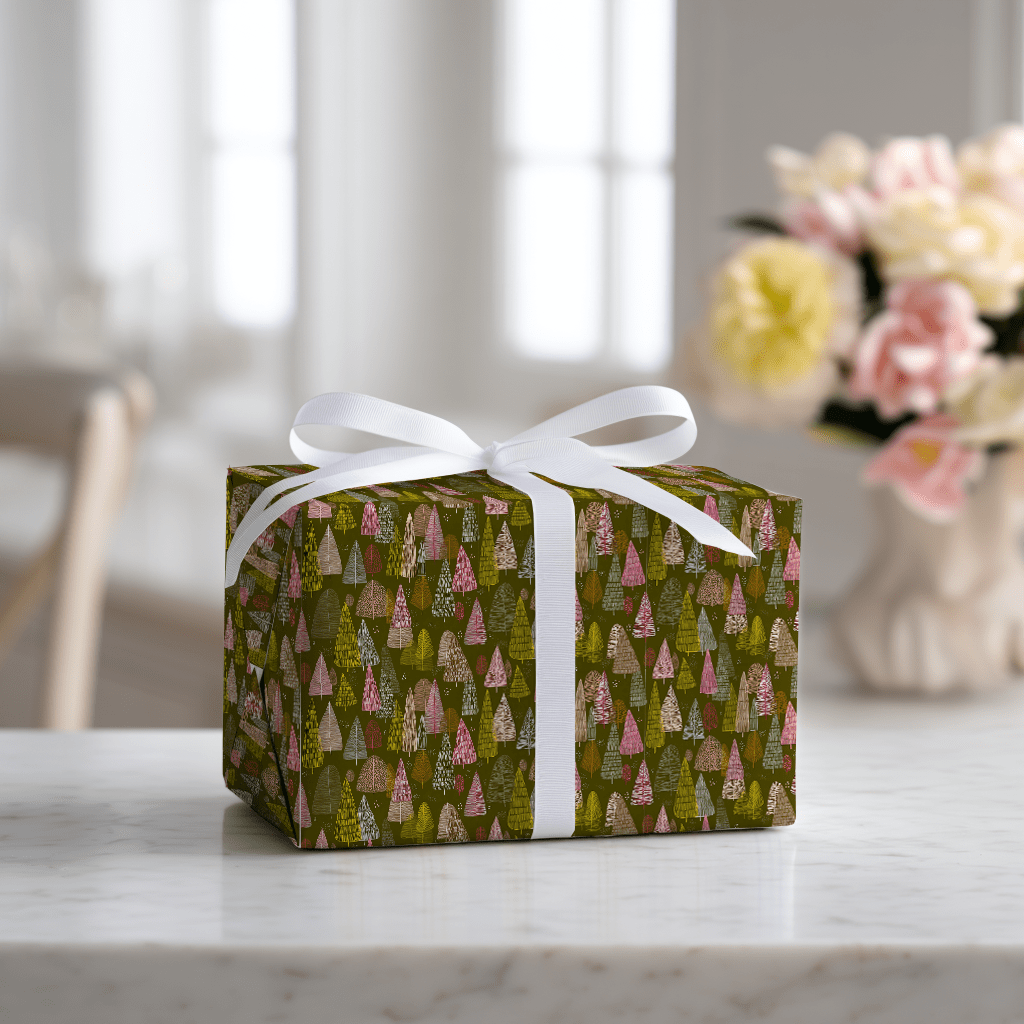 Midnight Noelle - Wrapping Paper - Lemon Park