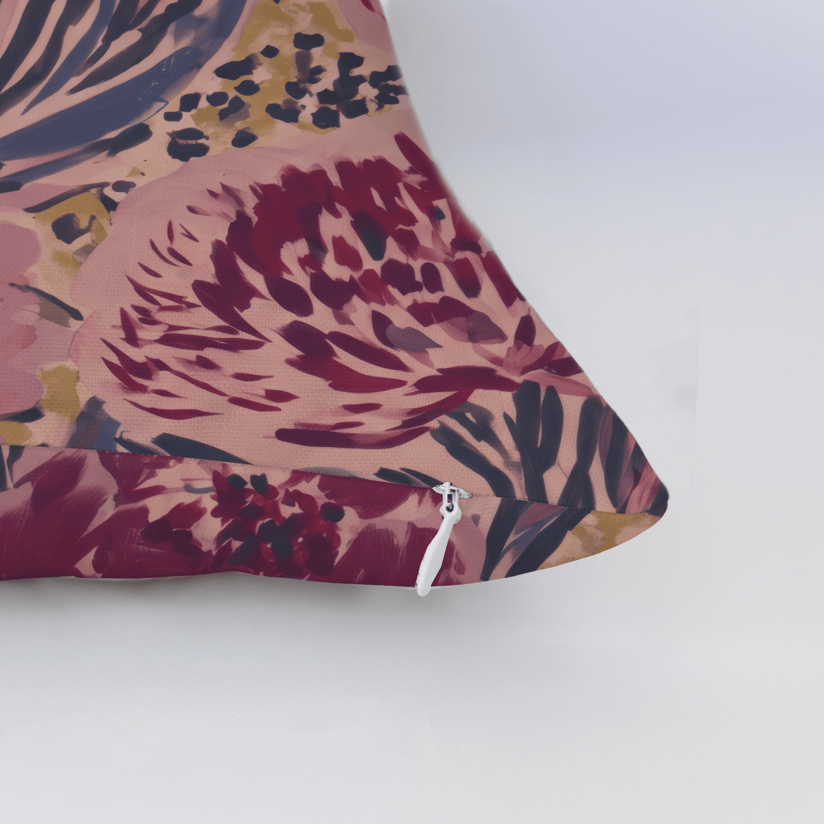 Midnight Peony Throw Pillow - Lemon Park