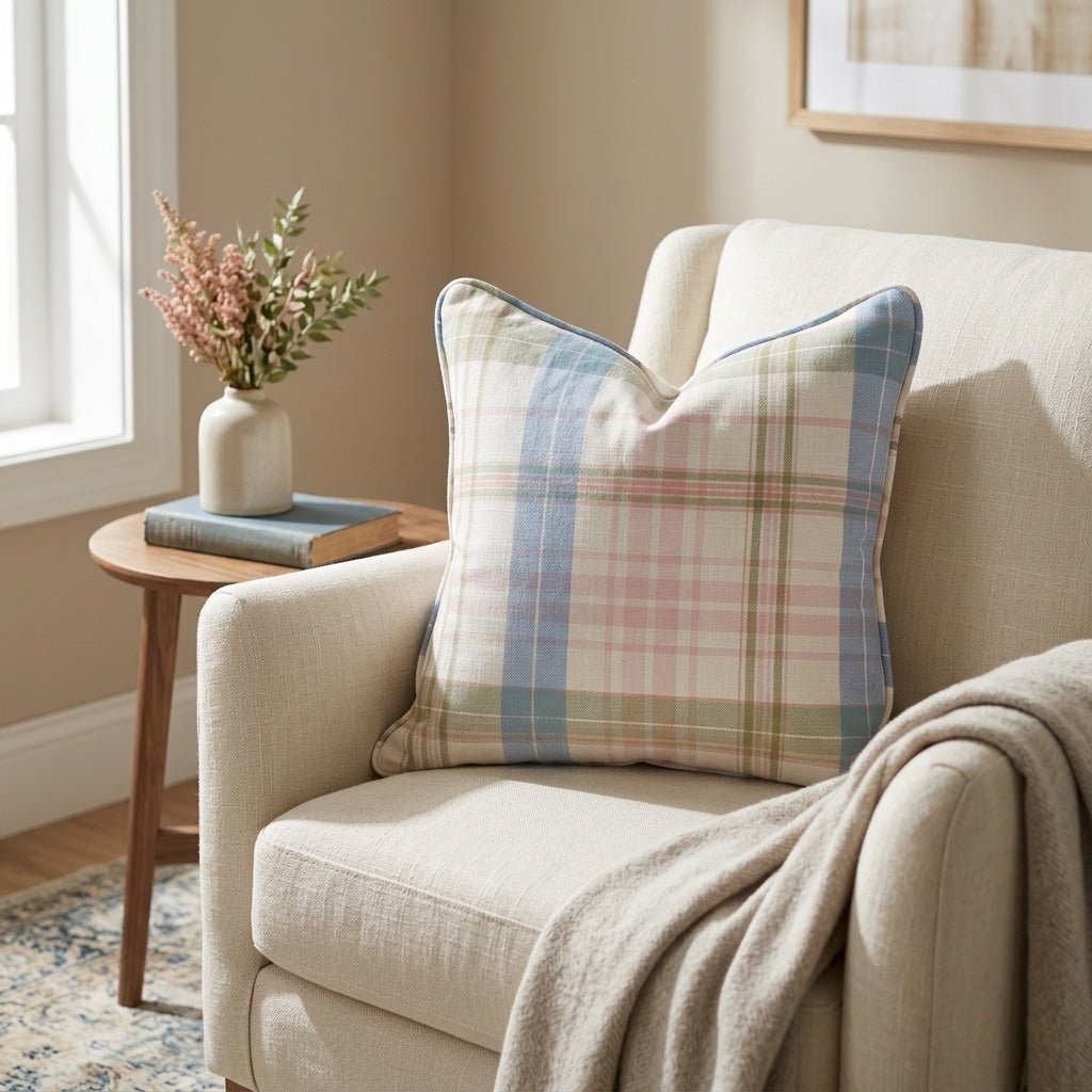 Midsummer Sundae Throw Pillow - Lemon Park