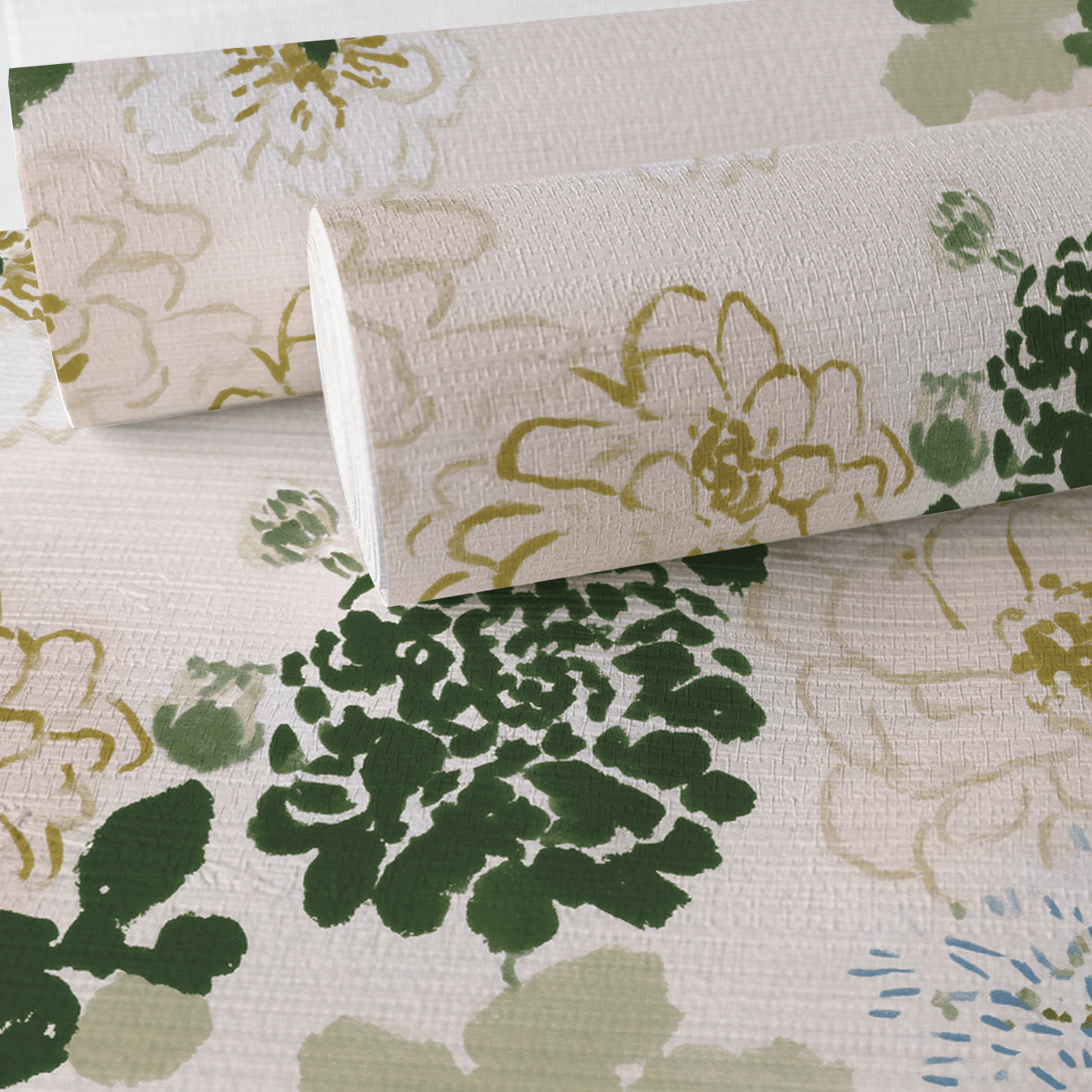 Millicent Faux Grasscloth Wallpaper - Lemon Park