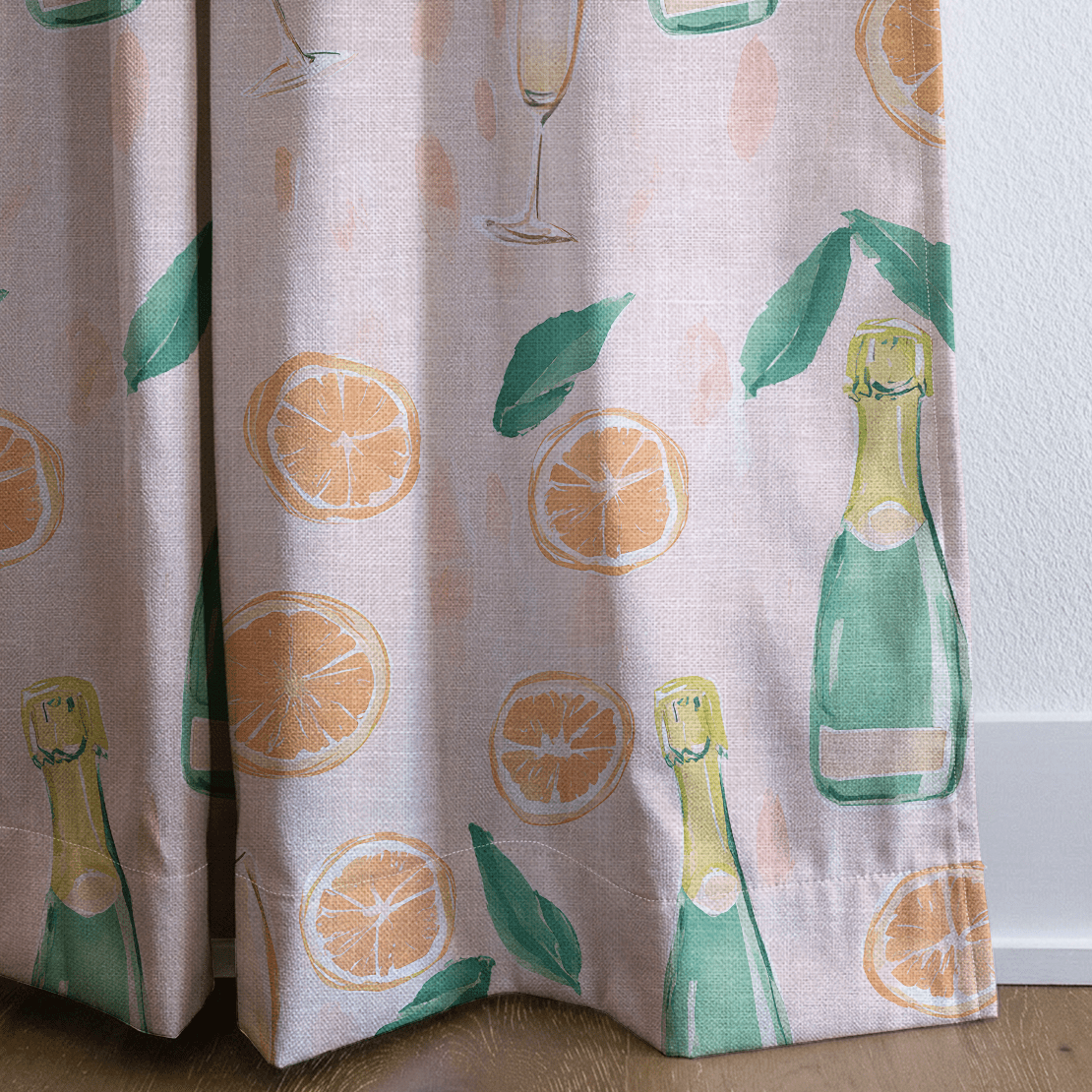 Mimosa Mornings - Drapery - Lemon Park