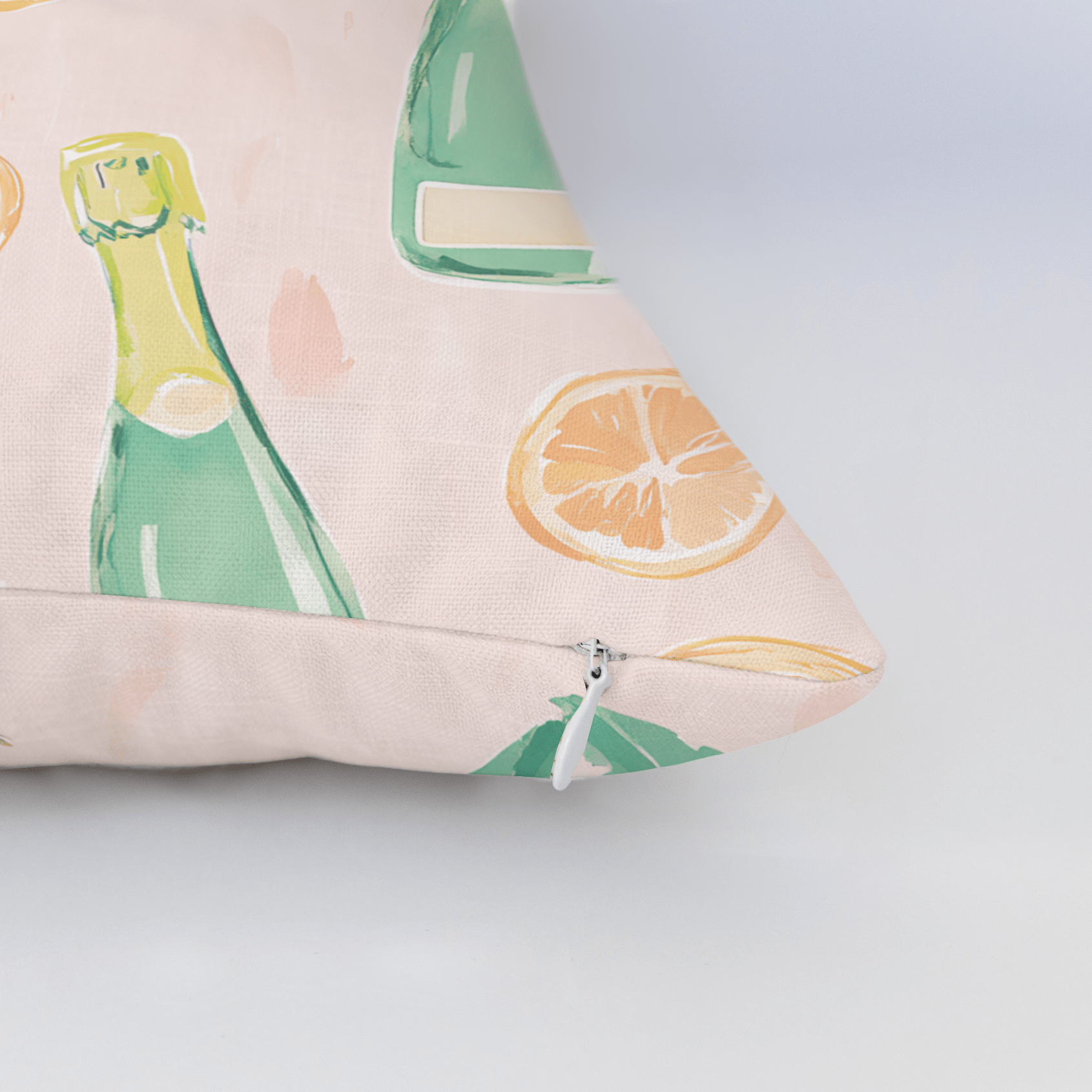 Mimosa Mornings Throw Pillow - Lemon Park