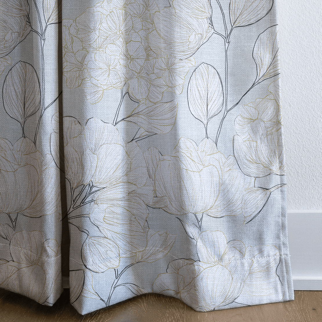 Mint Hydrangea - Drapery - Lemon Park