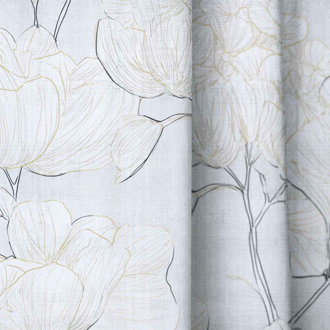 Mint Hydrangea - Drapery - Lemon Park