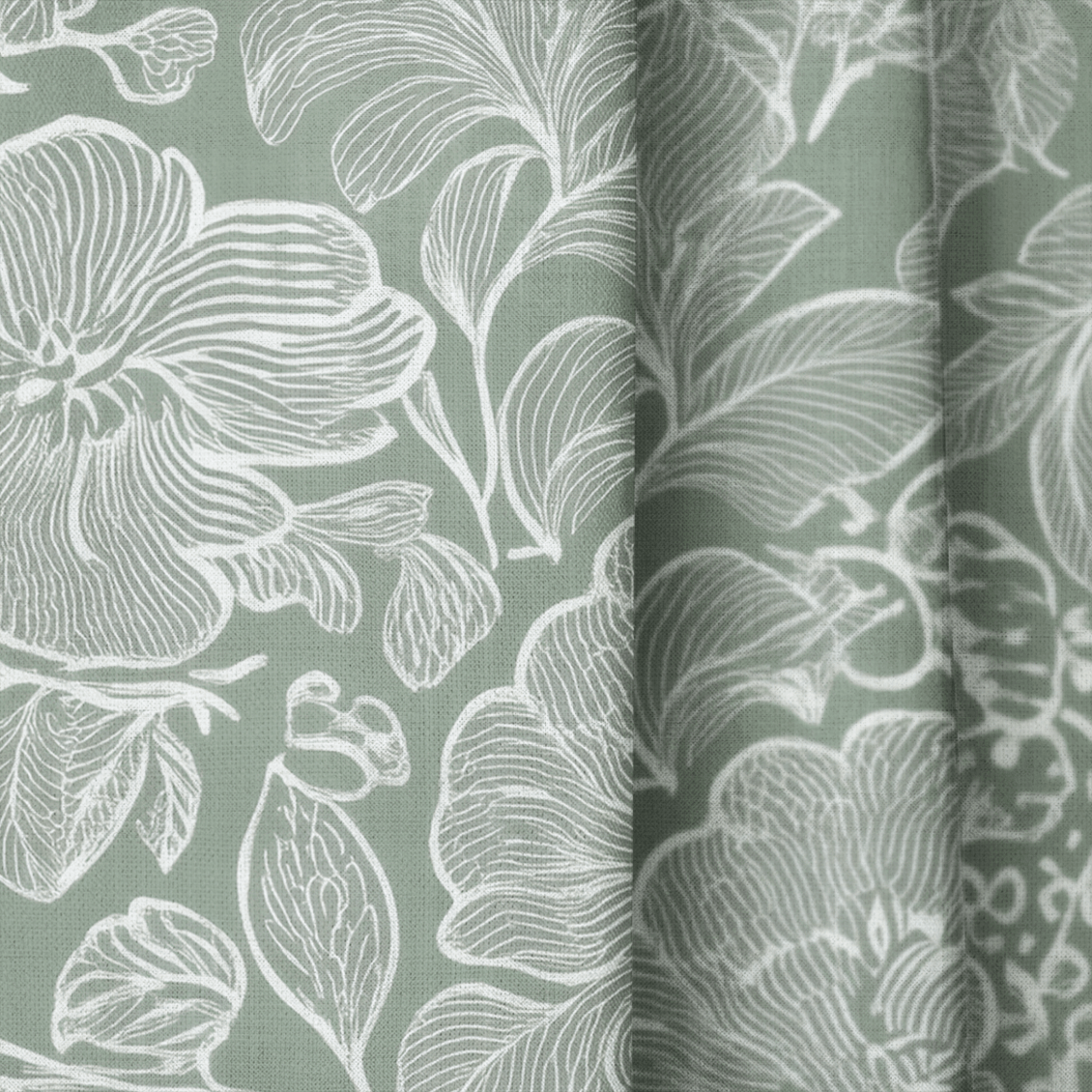 Mint Julep - Drapery - Lemon Park