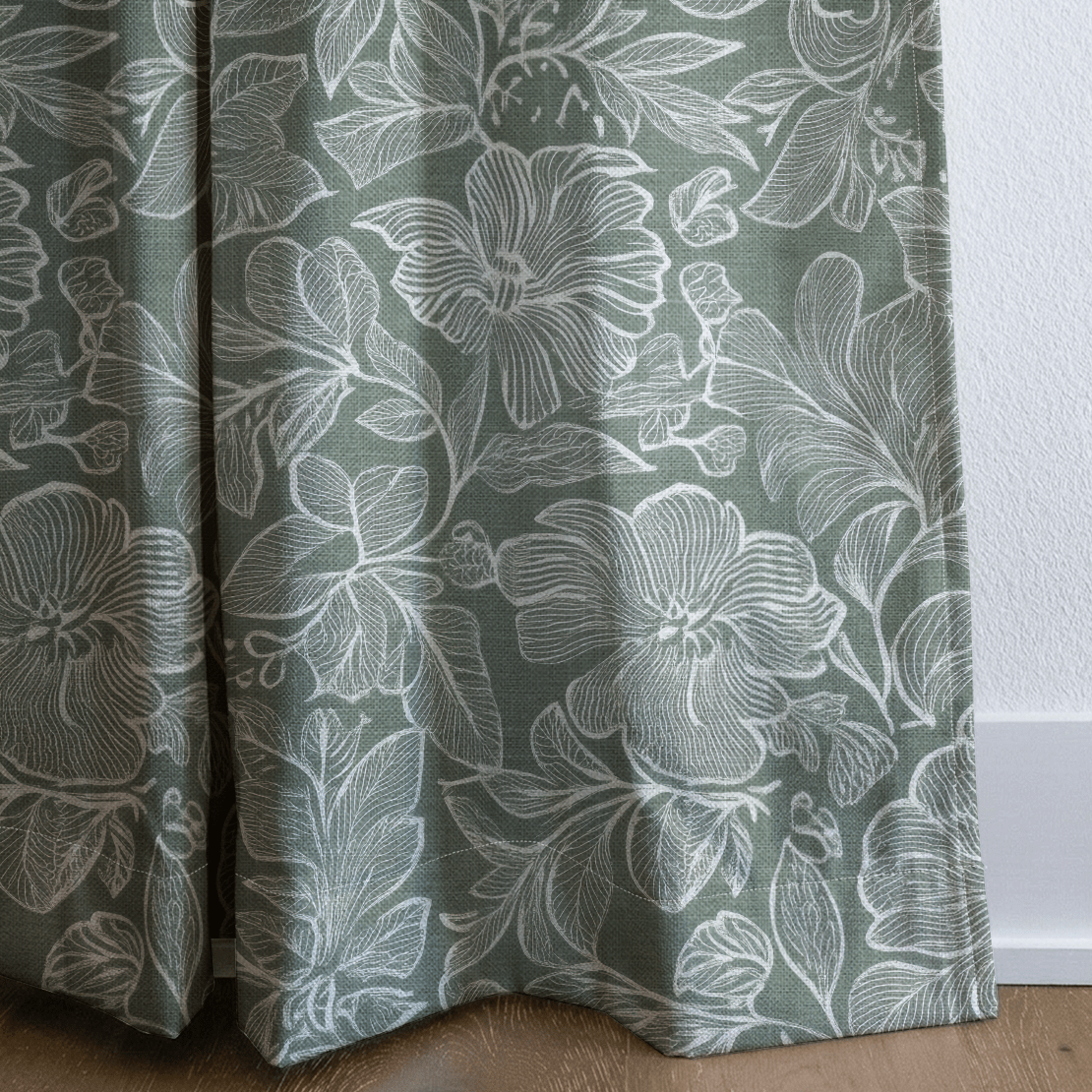 Mint Julep - Drapery - Lemon Park