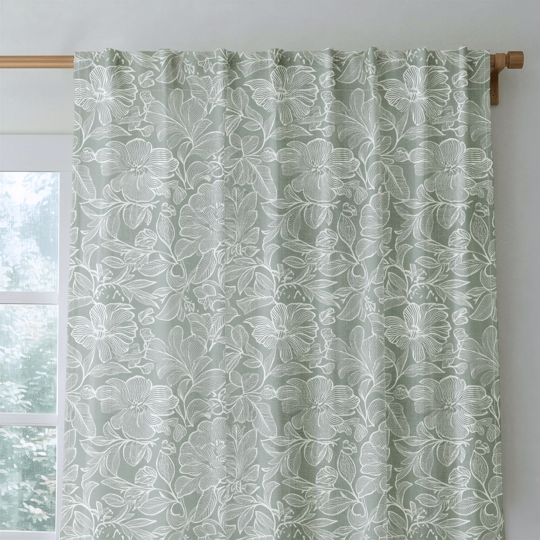 Mint Julep - Drapery - Lemon Park