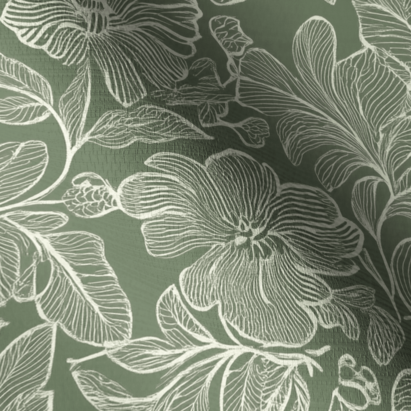 Mint Julep Faux Grasscloth Wallpaper - Lemon Park