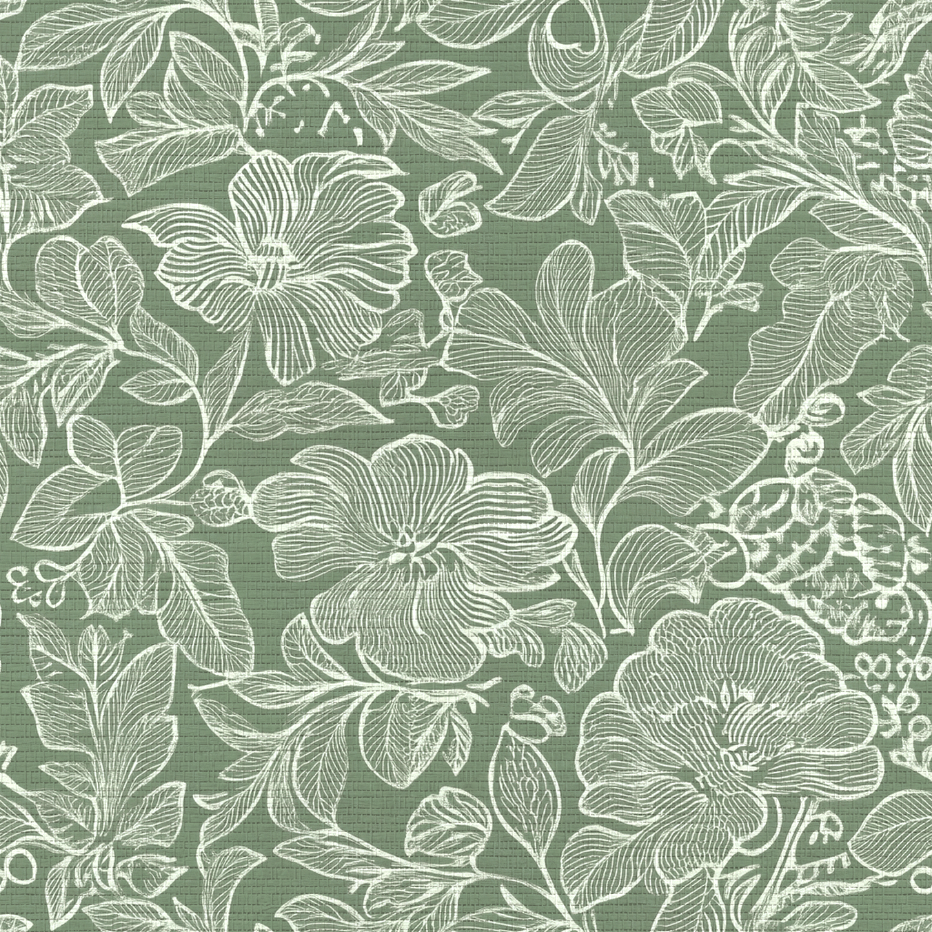 Mint Julep Faux Grasscloth Wallpaper - Lemon Park