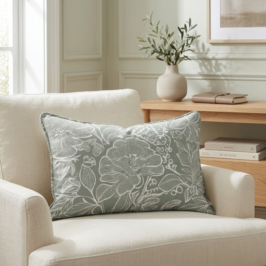 Mint Julep Throw Pillow - Lemon Park