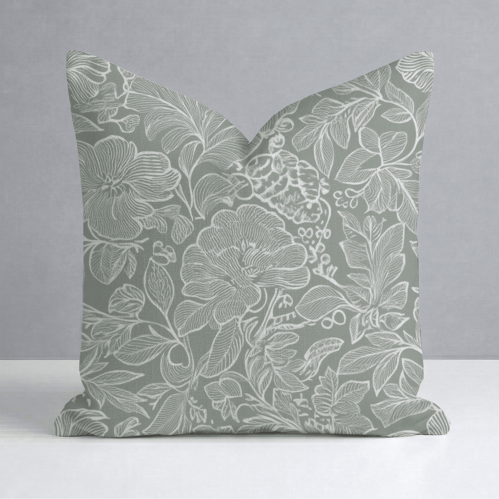 Mint Julep Throw Pillow - Lemon Park