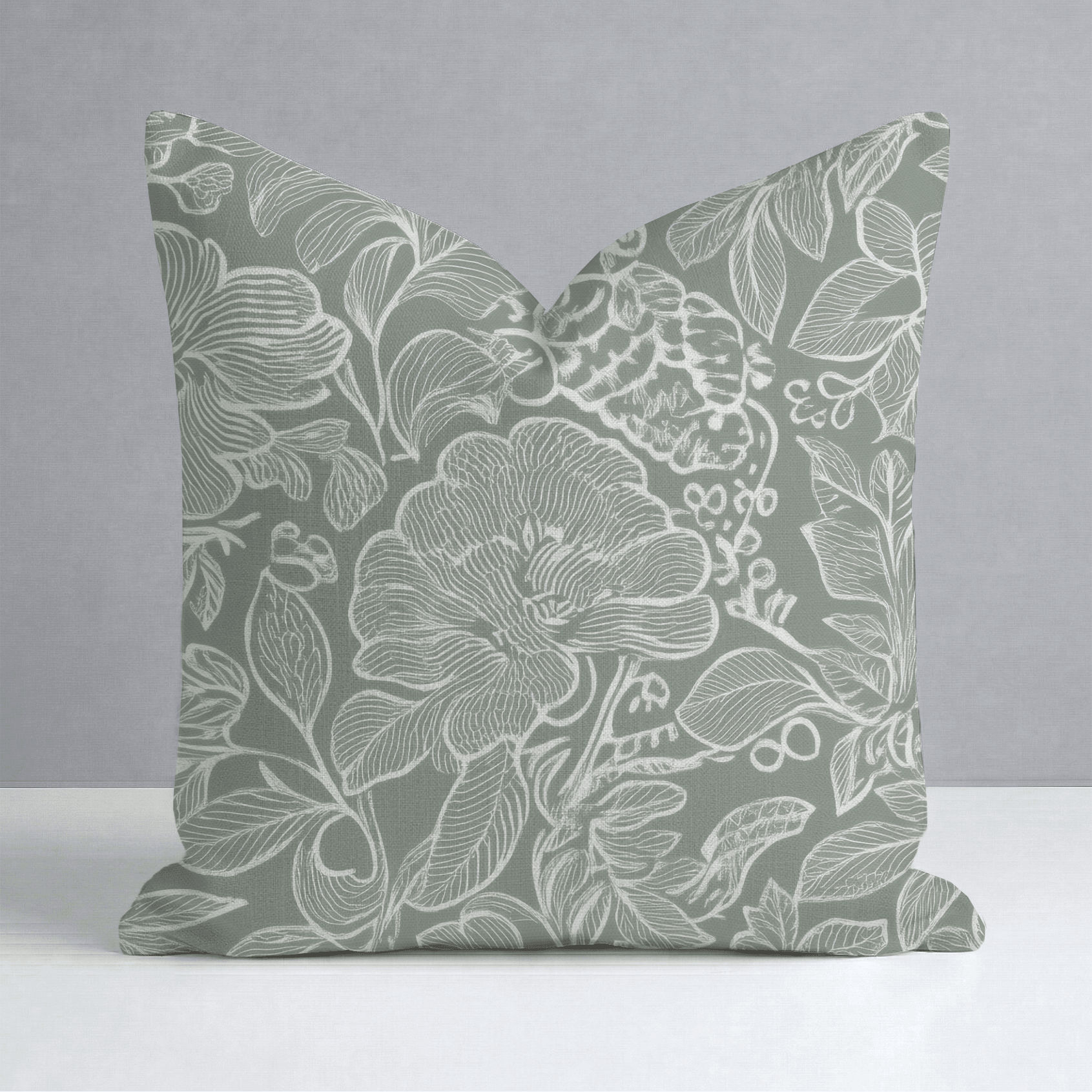 Mint Julep Throw Pillow - Lemon Park
