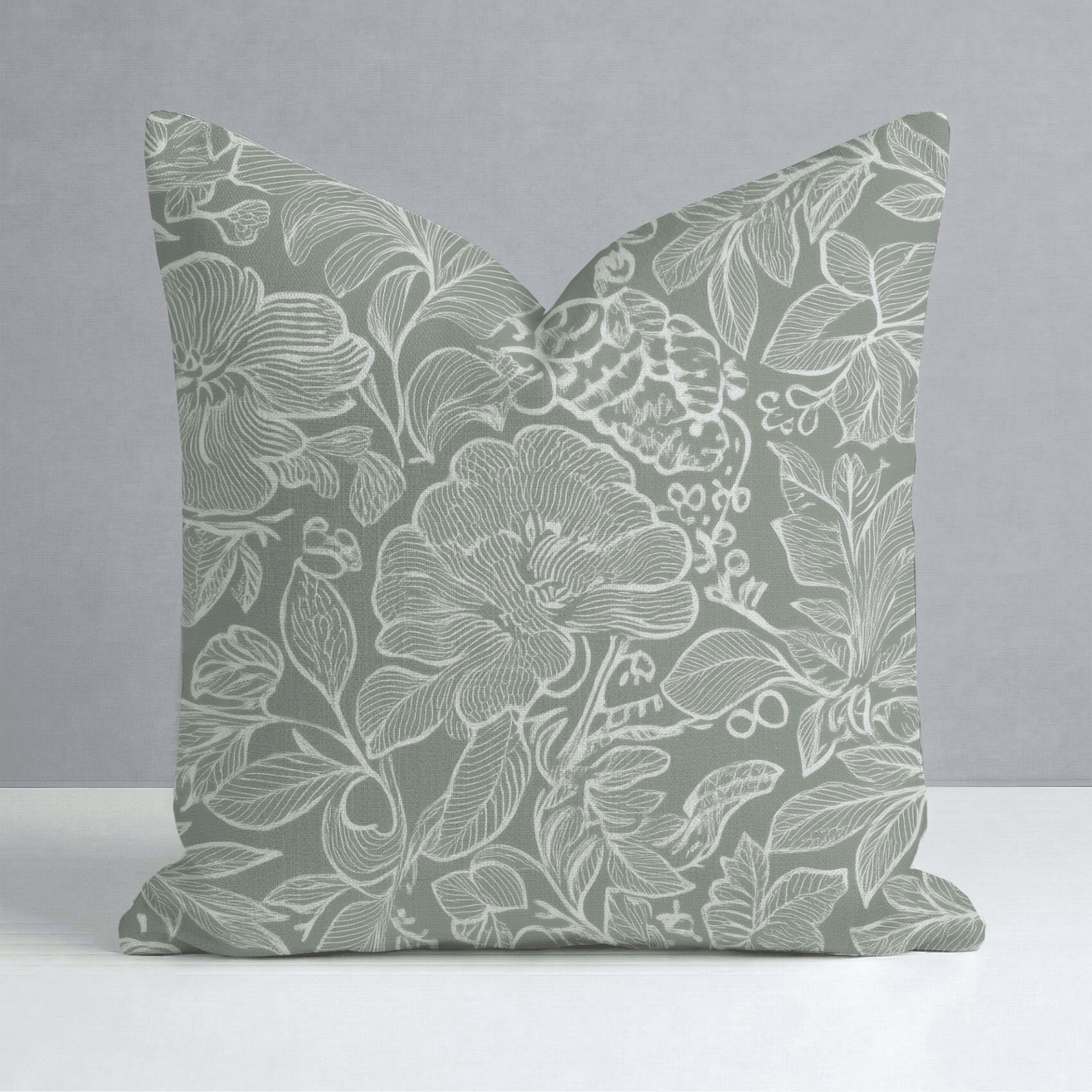 Mint Julep Throw Pillow - Lemon Park