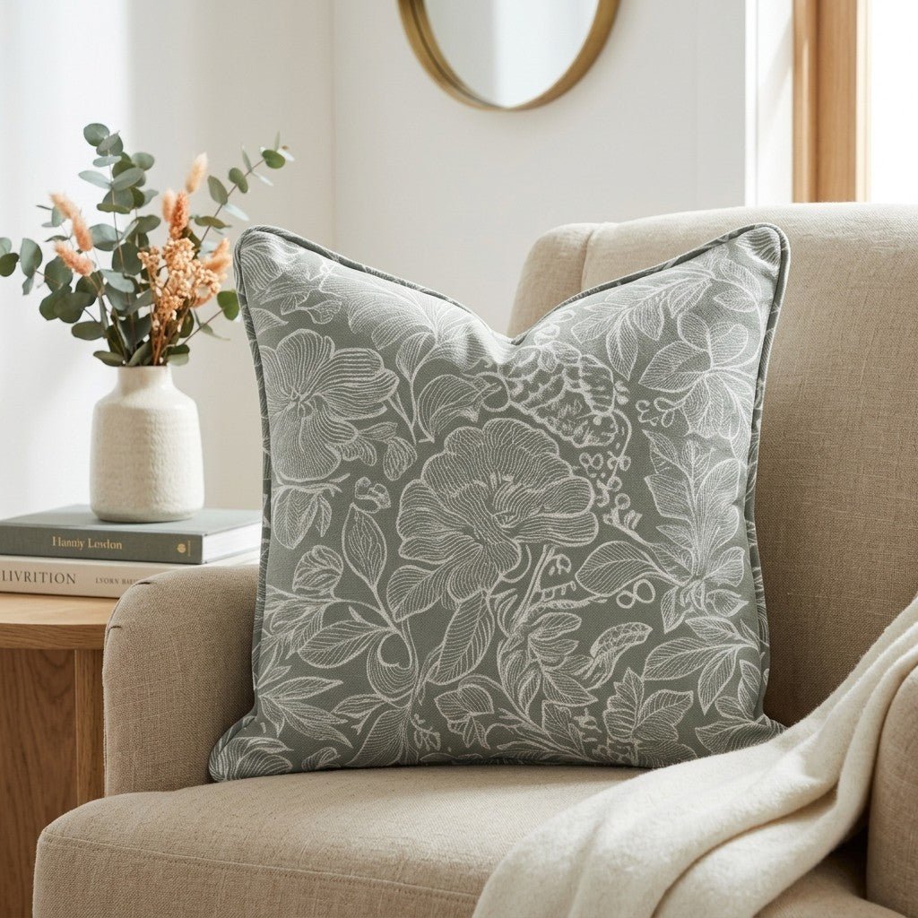 Mint Julep Throw Pillow - Lemon Park