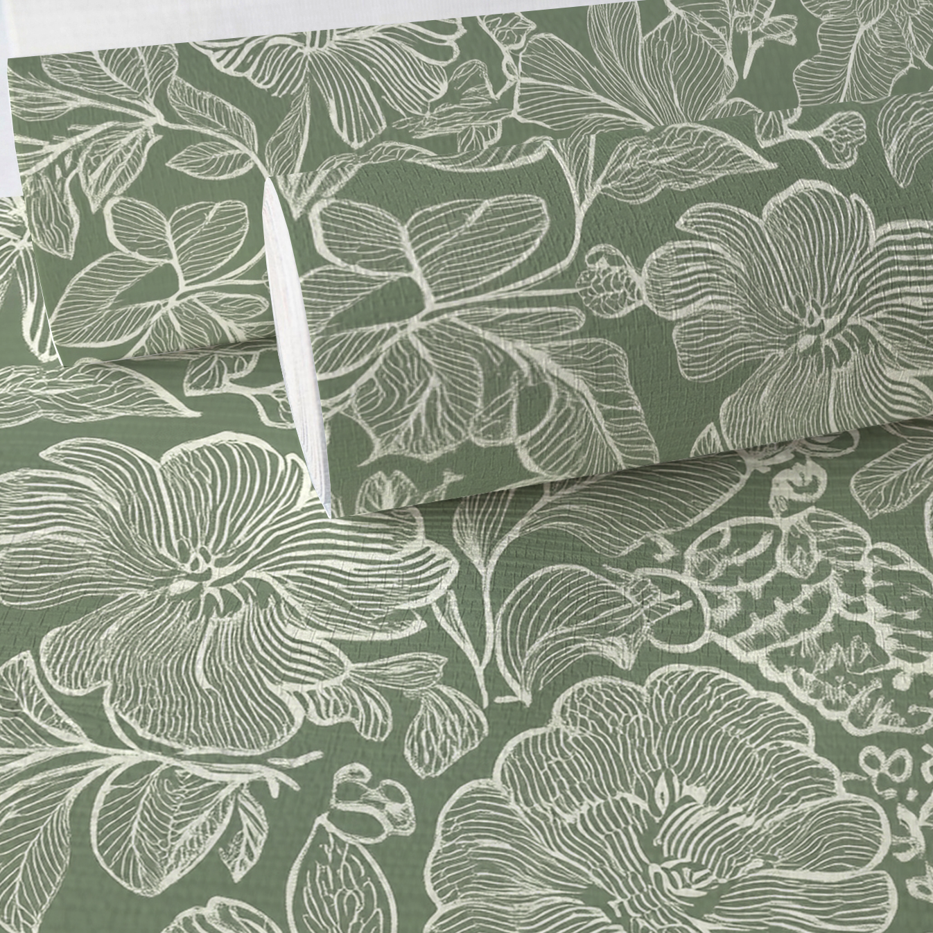 Mint Julep Faux Grasscloth Wallpaper