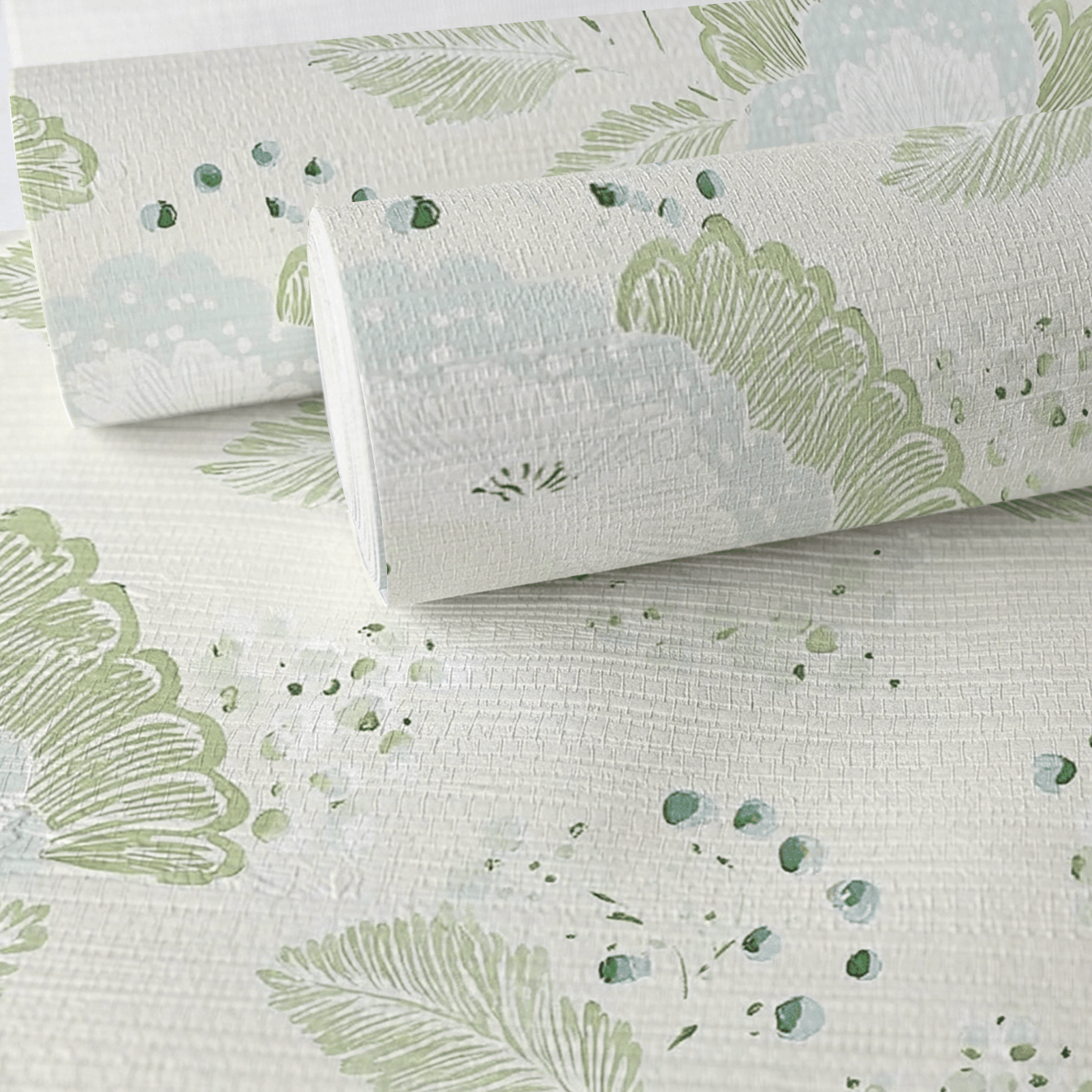 Mint to Be Faux Grasscloth Wallpaper - Lemon Park