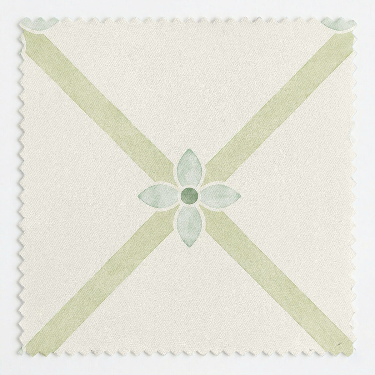 Mint To Be Floral Lattice - Fabric - Lemon Park