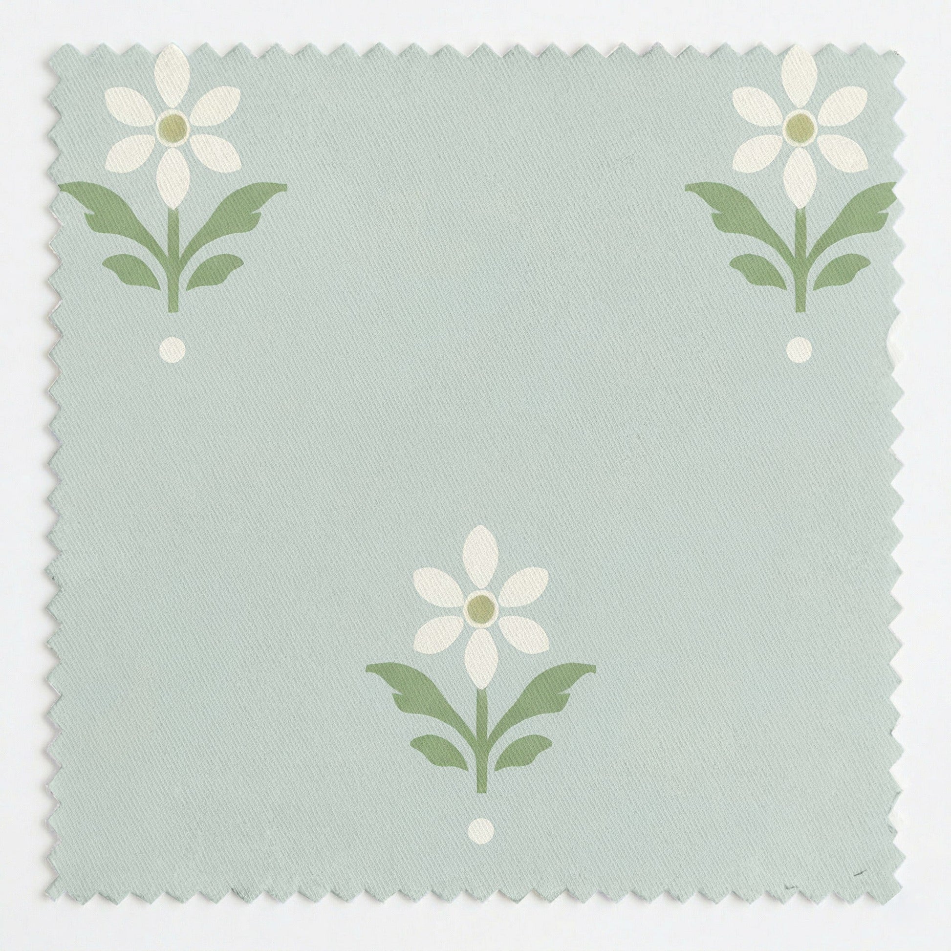 Mint To Be Sage Block Print - Fabric - Lemon Park