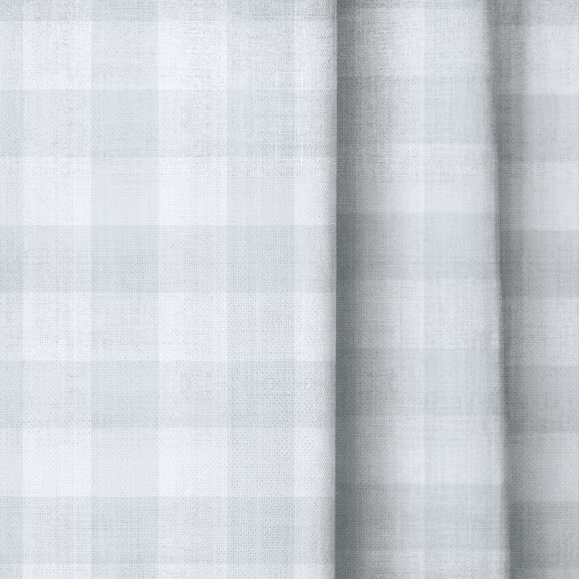 Mint To Be Sage Gingham - Drapery - Lemon Park